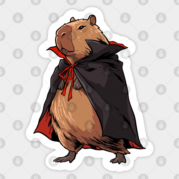 Vampybara Sticker by GoshWow®